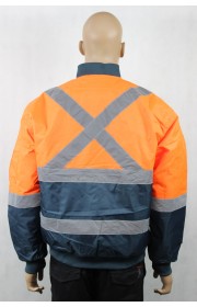 2259# Jackets with cross reflective tape